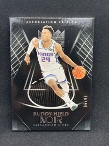 2019-20 Panini Noir BUDDY HIELD Association Edition Base Card #54 66/99 Kings 👑
