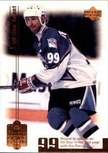 Wayne Gretzky NEW YORK RANGERS 1999 LIVING LEGEND #73 Upper Deck 1997