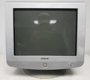 Vintage Sony HMD-A240 17"(16") Flat Trinitron Color Computer Display CRT Monitor - Picture 1 of 11