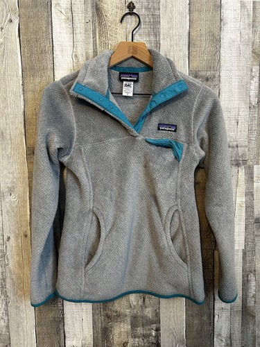 VETEMENTS Pullover in pile Patagonia donna Re Tool Snap T X Small grigio verde acqua us intime ottimeioni condiz