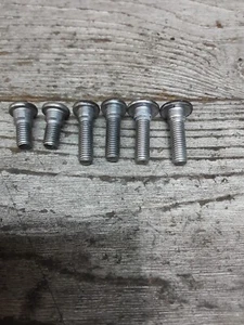 2009 09 06-11 Kawasaki NINJA ZX14 ZX-14 Rearset Rear Set Bracket Bolts Hardware - Picture 1 of 9