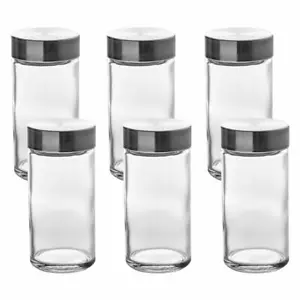 5Five Simply Smart Gewürzdosen-Set 6-tlg., Gewürzgläser für Gewürzregal, 80 ml - Bild 1 von 2