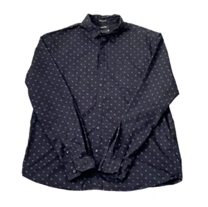 Cactus Shirt Men’s XL Black Slim Fit Casual Button Down L/S EX - Picture 1 of 2