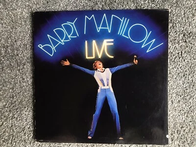 Barry Manilow Lp- Live 2 Records. VG Condition. See Description & Pictures. - Image 1 of 4