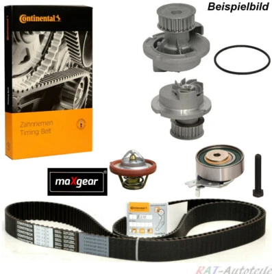 Conti Zahnriemen Spanner Wasserpumpe Thermostat f.Astra Corsa Vectra 1,2 1,4 1,6 - Bild 1 von 2