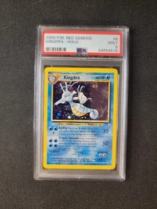 Kingdra Holo Neo Genesis 8 PSA 9 - Bild 1 von 2