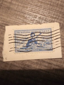 US stamp Scott 1017 US National Guard, In War and In Peace- 3c 1953 Used - #5949 - Picture 1 of 2