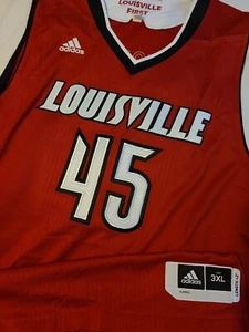 Donovan Mitchell 2015-16 Louisville Cardinals Adidas Rot Authentic Trikot Jazz - Bild 1 von 11