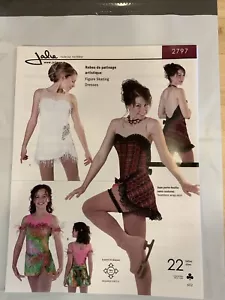 Jalie Figure Skating Dress Sweetheart Neckline Women, Girls Sewing Pattern 2797 - Picture 1 of 2