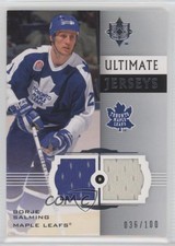 2007-08 Ultimate Collection Ultimate Jerseys /100 Borje Salming #UJ-SA HOF