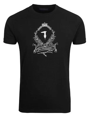 NWT Tru Trussardi Crewneck Graphic Logo Tee Shirt Ultra Slim Fit T-Shirt Size M - Image 1 of 4