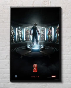 Iron Man 3 2013 Movie Poster 24"x36" Glossy Unframed 13048 - Picture 1 of 3