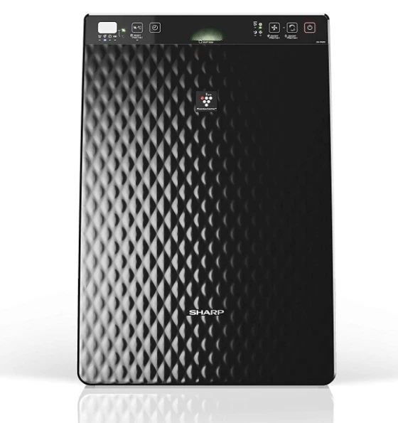 SHARP AIR PURIFIER UA-HG30E-B BLACK - Hepa Filter PlasmaCluster 180 M3/H UMIDIFI - Immagine 1 di 4