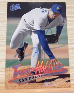 1997 Ultra San Diego Padres Signed Baseball Card #286 Trevor Hoffman HOF - Picture 1 of 2