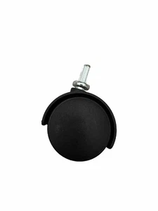 Office Chair 2" Casters Heavy Duty Rubber Swivel Wheels Replacement File Cabinet - Picture 1 of 5