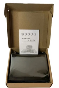 GOALAKE AI PoE+ 6 POE Ports +2 Uplink #206D Unmanaged, 52w Built-in-Power Supply - Picture 1 of 6