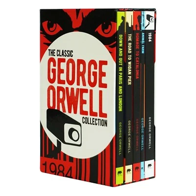 The Classic George Orwell Collection 5 Books Box Set - Fiction - Paperback - Image 1 of 4