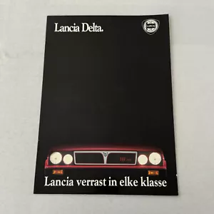 Lancia Delta Car Sales Brochure Catalog German Text GT HF Turbo 1.3 - Picture 1 of 7