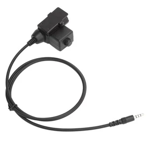 U94 Ptt Cable Plug Military Adapter 3.5Mm Jack Fit For / / IDM - Zdjęcie 1 z 12