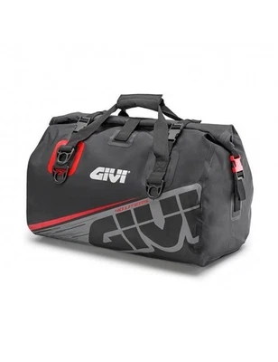 Borsa da sella moto 40l impermeabile ipx5 GIVI EA115gr universale, nero/grigio - Immagine 1 di 4