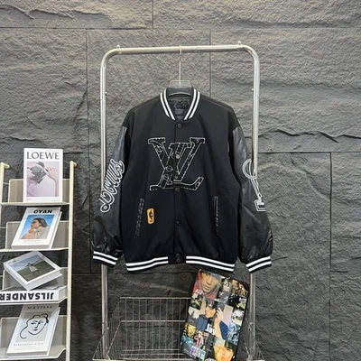 Chaqueta de baloncesto y béisbol bordada Foto 1 de 4