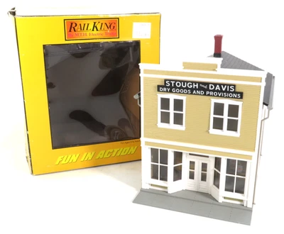 RailKing MTH 30-90164 Stough & Davis DG&P 2-Story Store Front Building, O Gauge - Image 1 of 4