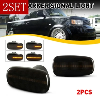 适用于 2004 - 2006 LH & RH SCION xA xB FENDER 侧标记灯 OEM 驱动器 2 件套 — 第 1/4 张图片