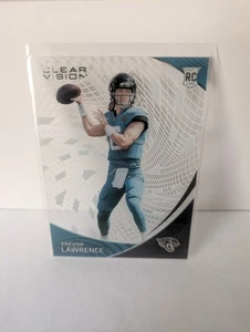 2021 Panini Chronicles - Clear Vision Rookies Trevor Lawrence #CVR-1 (RC) - Picture 1 of 2