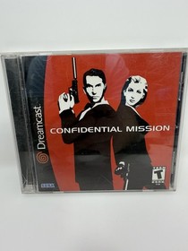 Confidential Mission (Sega Dreamcast, 2001) Tested/Working - Complete in Box CIB