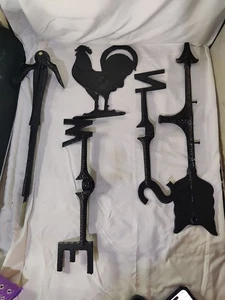 Old Century Forge Weather Vane Rooster Hammered - Picture 1 of 8