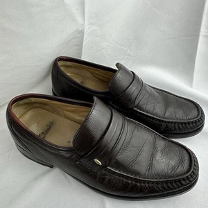 Clark’s Brown Penny Loafers Men’s Size UK 8 - Picture 1 of 8