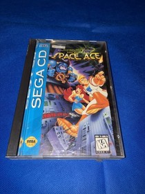 Space Ace Sega CD CIB Complete w/Reg Card TESTED