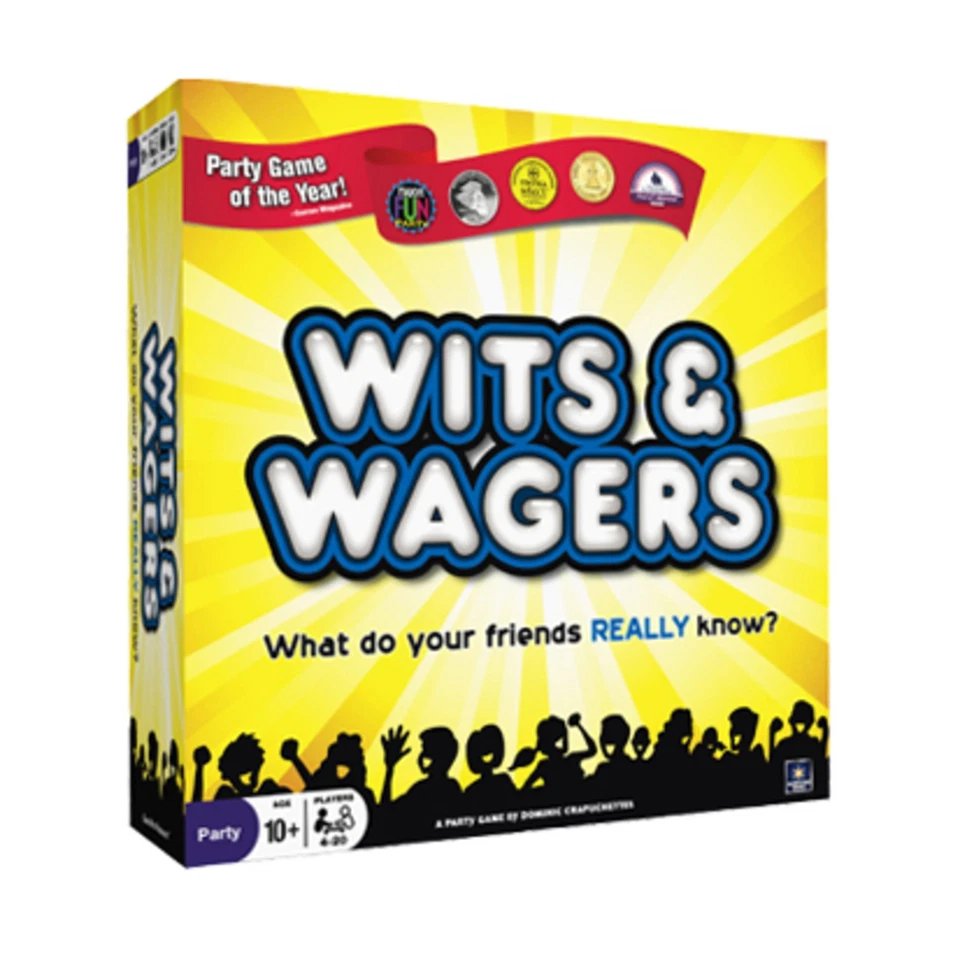 North Star Wits & Wagers Wits & Wagers (edición 2009) caja en muy buen estado+/casi nuevo Foto 1 de 2