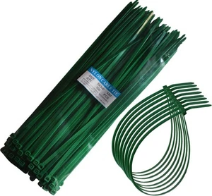 12" Heavy Duty Self Locking Nylon Cable Zip Ties,100 Pcs (Green) Green - Picture 1 of 7