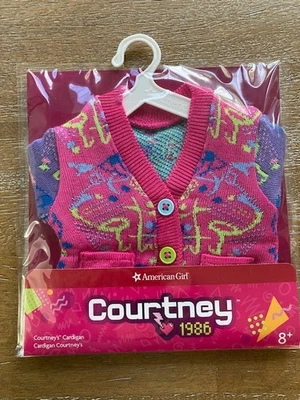 Cárdigan American Girl Doll Courtney's NUEVO en Embalaje Agotado y Retirado Foto 1 de 2