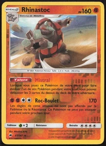 Carte Pokémon Rhinastoc 67/147 Reverse Ombres Ardentes Français - Picture 1 of 2