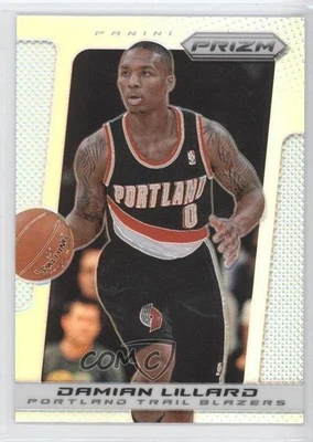 2013-14 Panini Prizm Silver Prizm Damian Lillard #19 - Image 1 of 2
