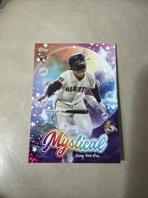 2024 Topps Update - JUNG HOO LEE REC #MYS-19 - MYSTICAL Insert - GIANTS - Image 1 of 2
