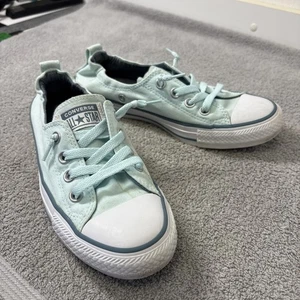 Converse Chuck Taylor All Star Shoreline Slip-on Shoes Women's Size 8 Mint Green - Picture 1 of 14