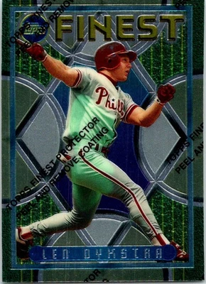 Len Dykstra Finest #92 1995 Foto 1 de 2