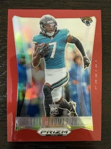 2024 Brian Thomas Prizm Deca Red Prizms /199 Jaguars Rookie #148 - Picture 1 of 4