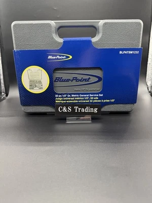 Blue-Point by Snap-on Ratchet Wrench Driver Socket Tool Set 32 Piece 1/2in - Image 1 of 4