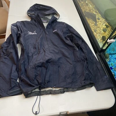 Pategonia Mens Jacket Large H2no Navy Rain Waterproof  Foto 1 de 4