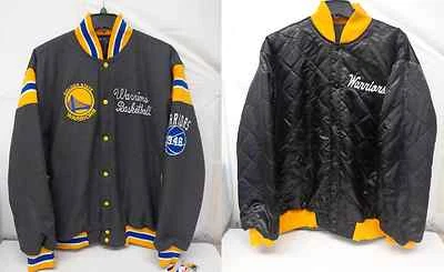 Golden State Warriors Men's G-III Reversible XL Jacket 150 - Image 1 of 4