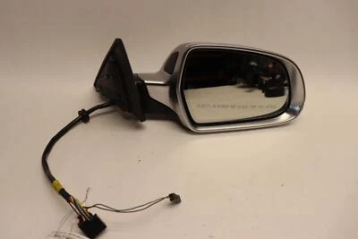 2008-2014 AUDI S5 RIGHT PASSENGER DOOR POWER MIRROR W/ BLIND SPOT & ALUMINUM OEM - Image 1 of 4