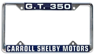 Marco de matrícula - Shelby GT350 * Agrégalo a un G.T. real o clon Mustang 350! Foto 1 de 2