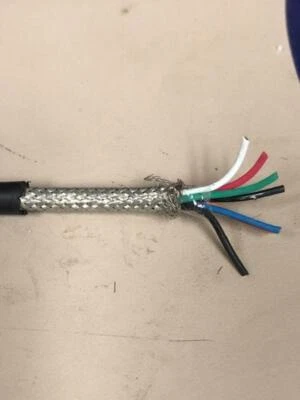 SOUTHWIRE 6 Conductor Shielded Microphone Cable 22AWG 6 Wire BY THE FOOT telecommunication