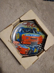 NIB Hunter Manufacturing Commemorative Motorsports Plate Series Jeff Gordon #24 - Picture 1 of 5