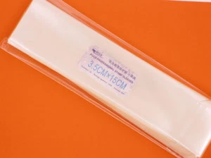 100 sztuk Uchwyty na znaczki Profesjonalna ochrona kolekcji 3,5cmX15cm - Zdjęcie 1 z 3