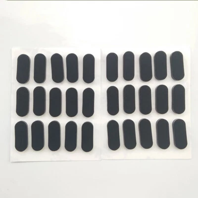 Oval Rubber Feet Pad Self Adhesive Gasket Anti-Slip Laptops Keyboard Furniture